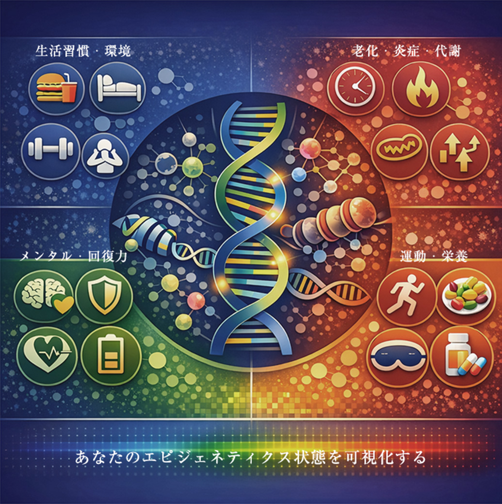 Epigenetics エピジェネティクスを基盤に